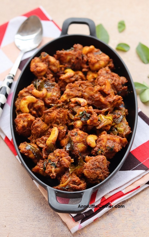 Andhra Style Chicken Roast / Kodi Vepudu - Ann's Little Corner