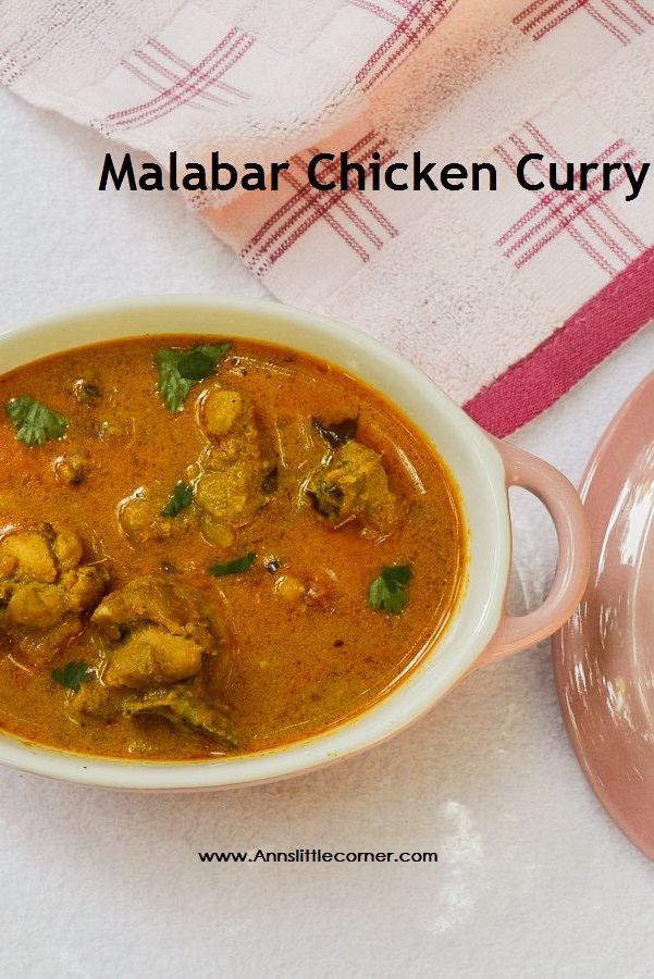 Malabar Chicken Curry - Ann's Little Corner